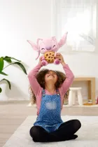 Simba, Lilo i Stitch, maskotka, angel z ciasteczkiem, 25 cm