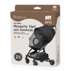 Sipo, moskitiera i osłona przeciwsłoneczna 2w1 do wózka, gondoli, nosidła