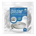 Sipo, piankowa taśma zabezpieczająca szklane krawędzie mebli, 2 metry, szara