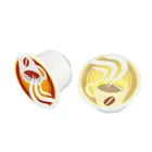 Smiki, zestaw kuchenny, robot, ekspres do kawy i blender, biały