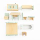 Smiki, Zookabee, drewniany domek dla lalek, 9 elementów