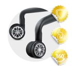 Sofotel, kółka gumowane do foteli, czarne, 5 szt.