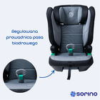 Sorino, Ceres, fotelik samochodowy, light grey, 100-150 cm