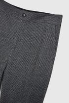 Spodnie materiałowe damskie, szare, Moodo