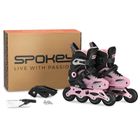 Spokey, Freespo Kids, łyżworolki, różowe, rozmiar 35-38