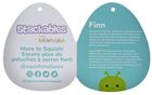Squishmallows, Stackables, Finn Green Alien, ufoludek, maskotka, 30 cm