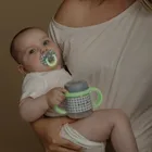 Suavinex, SX Pro, Wild & Free, smoczek fizjologiczny, niebieski, świecący, 6-18 m, 2 szt.