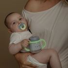 Suavinex, SX Pro, Wild & Free, smoczek fizjologiczny, różowy, świecący, 6-18 m, 2 szt.