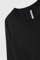 Sweter damski, czarny, Moodo