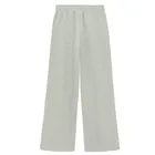 Szare spodnie dresowe z szeroką nogawką wide oversize NOWEAR