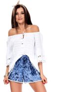 Szorty damskie, niebieskie, Factory Price