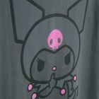 T-shirt oversize z bawełny czesanej Kuromi NOWEAR
