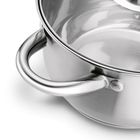 Tadar, garnek stalowy z pokrywką 18 cm, 2.6l, Cori