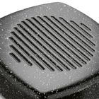 Tadar, Marmara, patelnia grillowa, czarna, 26 cm