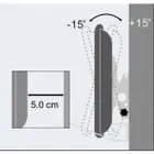 Techly, uchwyt ścienny TV LED/LCD, 40-65"
