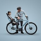 Thule, Yepp Nexxt 2 Maxi, fotelik rowerowy, montowany do ramy, mint green