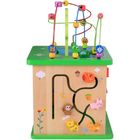 Tooky Toy, drewniana kostka aktywności, sorter