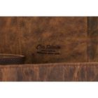 Torba listonoszka, brązowa, skórzana, Peterson