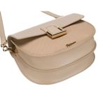 Torebka listonoszka, beżowa, Peterson