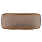 Torebka listonoszka, beżowa, skóra ekologiczna, Peterson