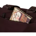 Torebka listonoszka, bordowa, Peterson