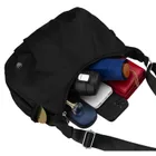 Torebka listonoszka, czarna, Peterson