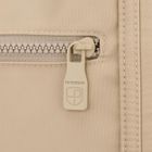 Torebka shopper, beżowa, poliester, Peterson