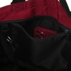 Torebka shopper, bordowa, Peterson