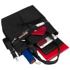 Torebka shopper, czarna, Peterson