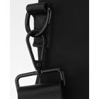 Torebka shopper, czarna, poliester, Peterson