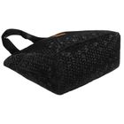 Torebka shopper, czarna, Rovicky