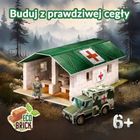 Trefl, Buduj z cegły, Moro, Szpital polowy, zestaw kreatywny, 190 elementów