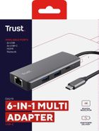Trust, adapter, multi-port, 6w1