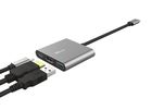 Trust, Dalyx, adapter, USB-C, 3w1