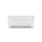 Tulano, Cover 44, barierka ochronna do łóżka, white-grey, 140 cm