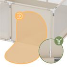 Tulano, Cozy 20, kojec dla dzieci, beżowy, 130 cm