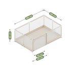 Tulano, Cozy 22, kojec dziecięcy, beige, 180 cm