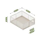 Tulano, Cozy 25, kojec dziecięcy, beige, 150 cm