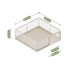 Tulano, Cozy 28, kojec dziecięcy, beige, 200 cm