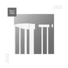 Tulano, Guardian 3.5, barierka zabezpieczająca, rozporowa, white