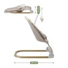 Tulano, Moon 50, leżaczek bujaczek, beżowy