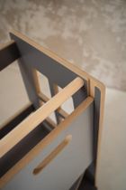 tupti.wood, Kitchen Helper, Double Safe, pomocnik kuchenny dla rodzeństwa, szary