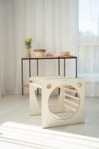 tupti.wood, kostka wielozadaniowa + mała zjeżdżalnia, drabinka