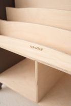 tupti.wood, Smart, biblioteczka, regał montessori, szara