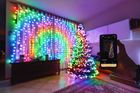 Twinkly, inteligentna kurtyna LED, 210 Rgb, 2,1m