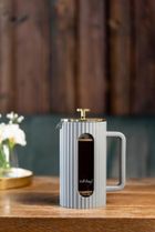 Vialli Design, Livio, zaparzacz do kawy i herbaty, szary, 1000 ml