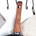Vilde, Black&Wood, patelnia granitowa, 20 cm