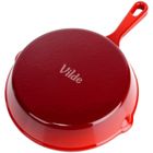 Vilde, Cast Enamel, patelnia żeliwna emaliowana z silikonową nakładką, 20 cm