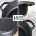Vilde, Cast Line, patelnia żeliwna głęboka, 30 cm, 3,5l