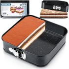 Vilde, forma do pieczenia, rozpinana, granitowa, 24-24-6,8 cm